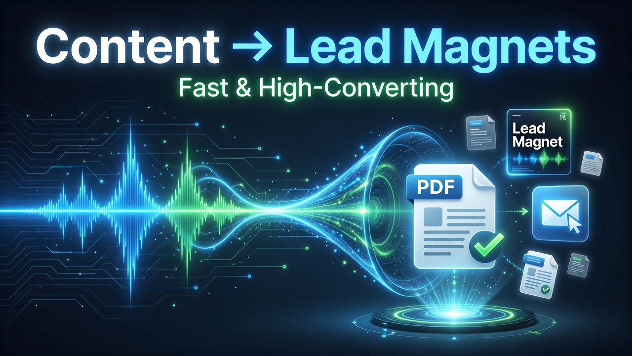 How to Turn Your Content into High-Converting Lead Magnets with Ampliforge